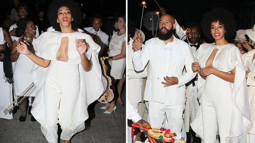 Bicis blancas y bailes: así fue la boda 'hipster' de Solange Knowles, hermana de Beyoncé