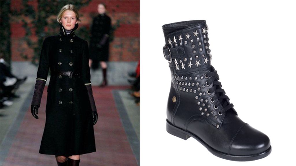 El estilo militar se reinventa con las tachuelas