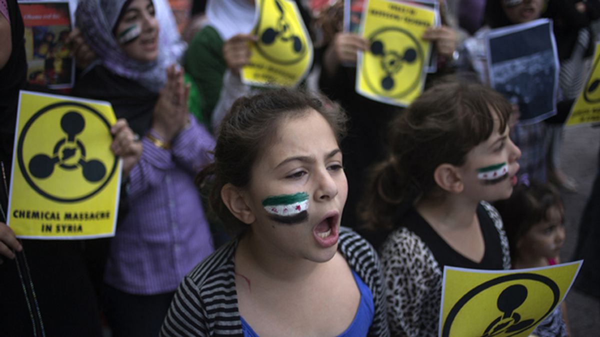 Activistas sirios intentan entregar a la ONU pruebas del ataque químico