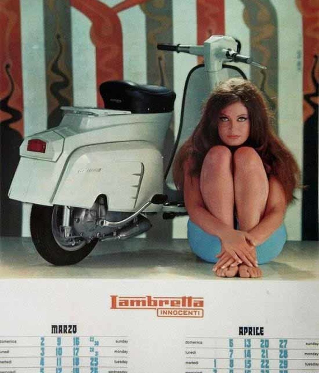 Lambrettas y moda en los sesenta