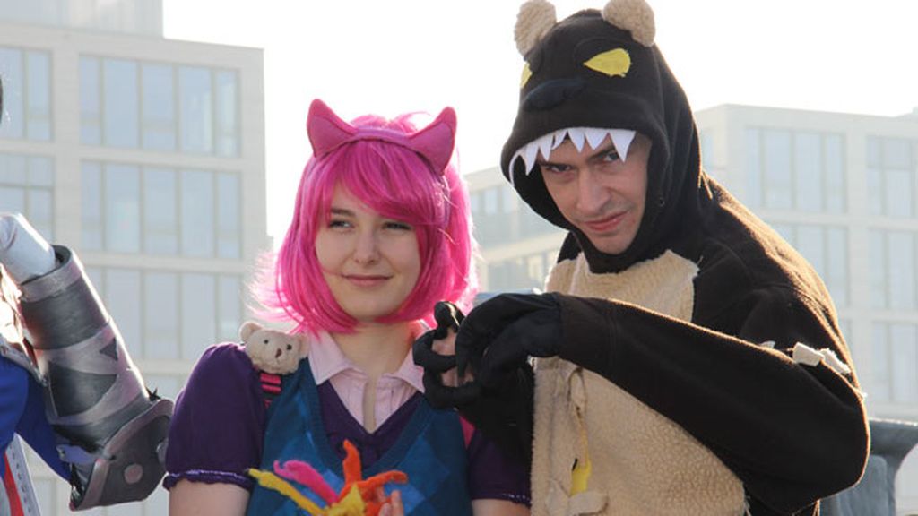 Durante las finales del campeonato del mundo