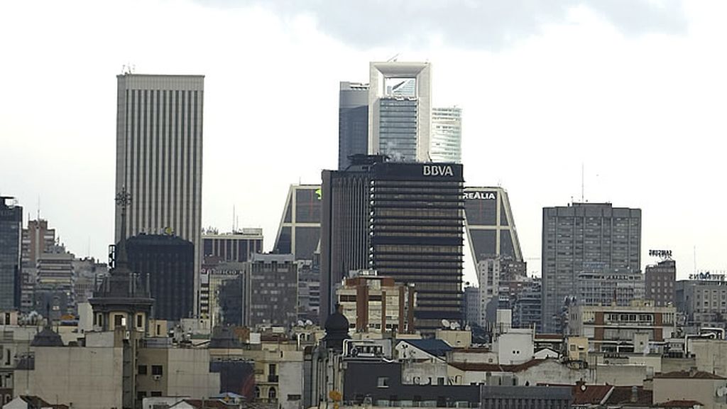 Skyline de la ciudad de Madrid
