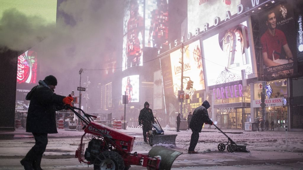 Nueva York, llega la supertormenta de nieve