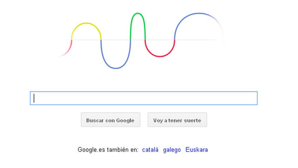 Google se descompone en ondas electromagnéticas