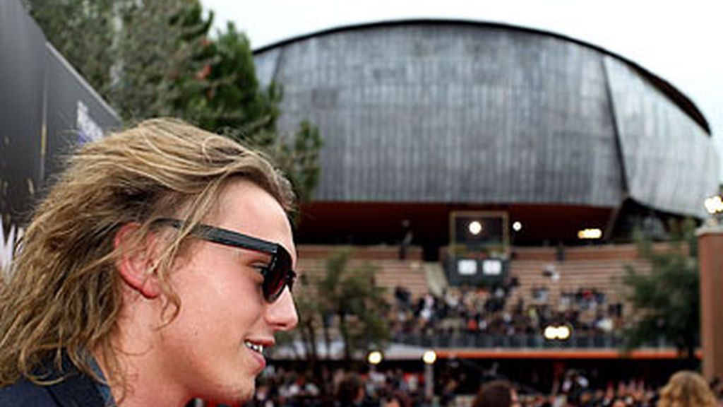 Actores de "Luna Nueva", en el Festival de CIne de Roma