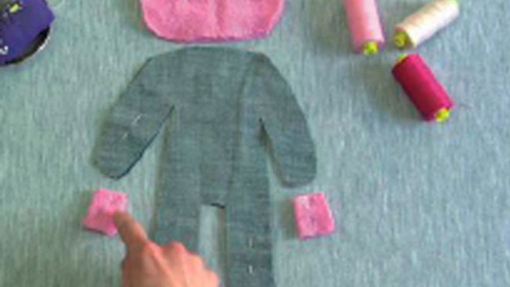 Tricotosas 38: Muñeco de tela