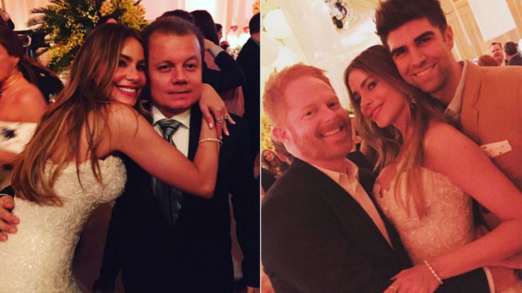 Sus amigos Filiberto Mancini y Jesse Tyler Ferguson también lo celebraron