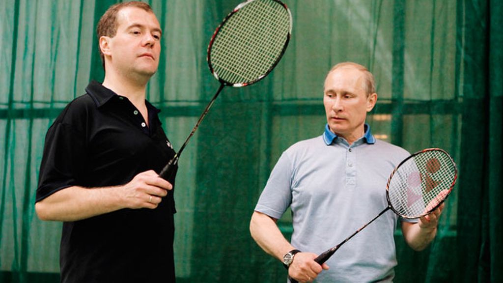 Los deportes del primer ministro ruso