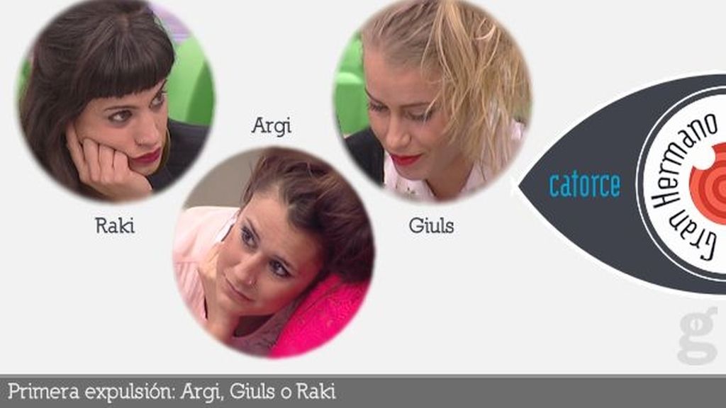 Primera expulsión: Argi, Giuls o Raki