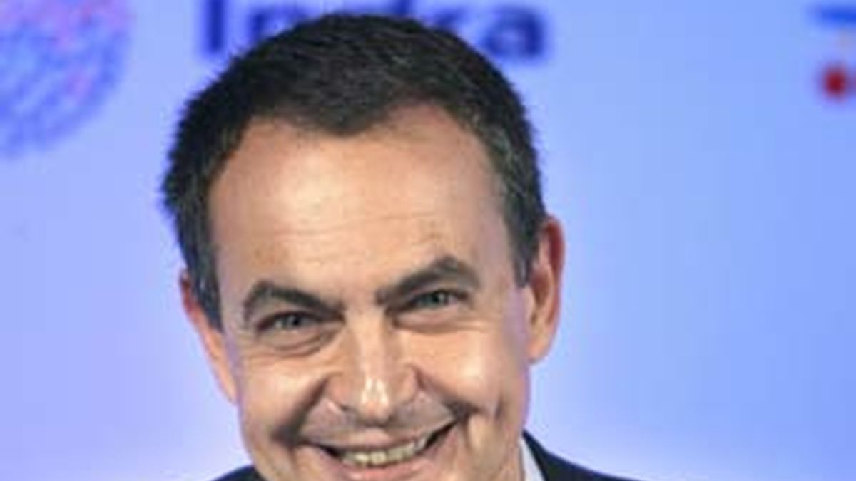 Zapatero, en el Circulo de Economía. Video: ATLAS