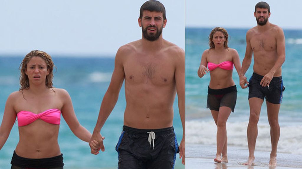 Vientre plano, poses sensuales... Así está Shakira en bikini después de dar a luz