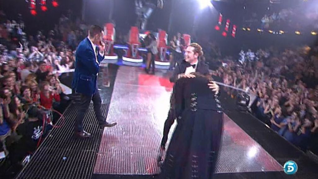 Rafa, desbordado de alegría tras ganar 'La Voz'