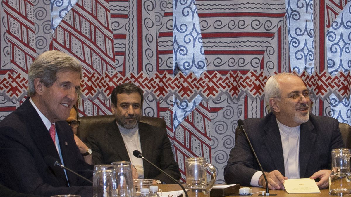 John Kerry se reúne con el ministro de exteriores iraní