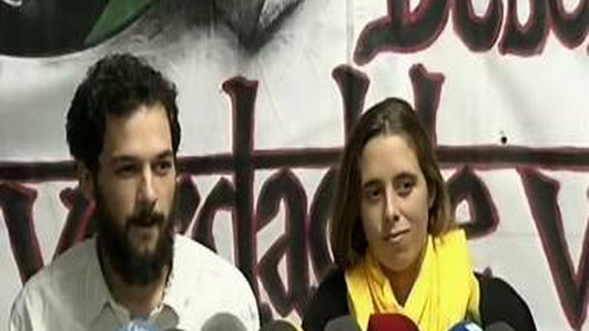 Los dos activistas españoles denuncian la represión marroquí