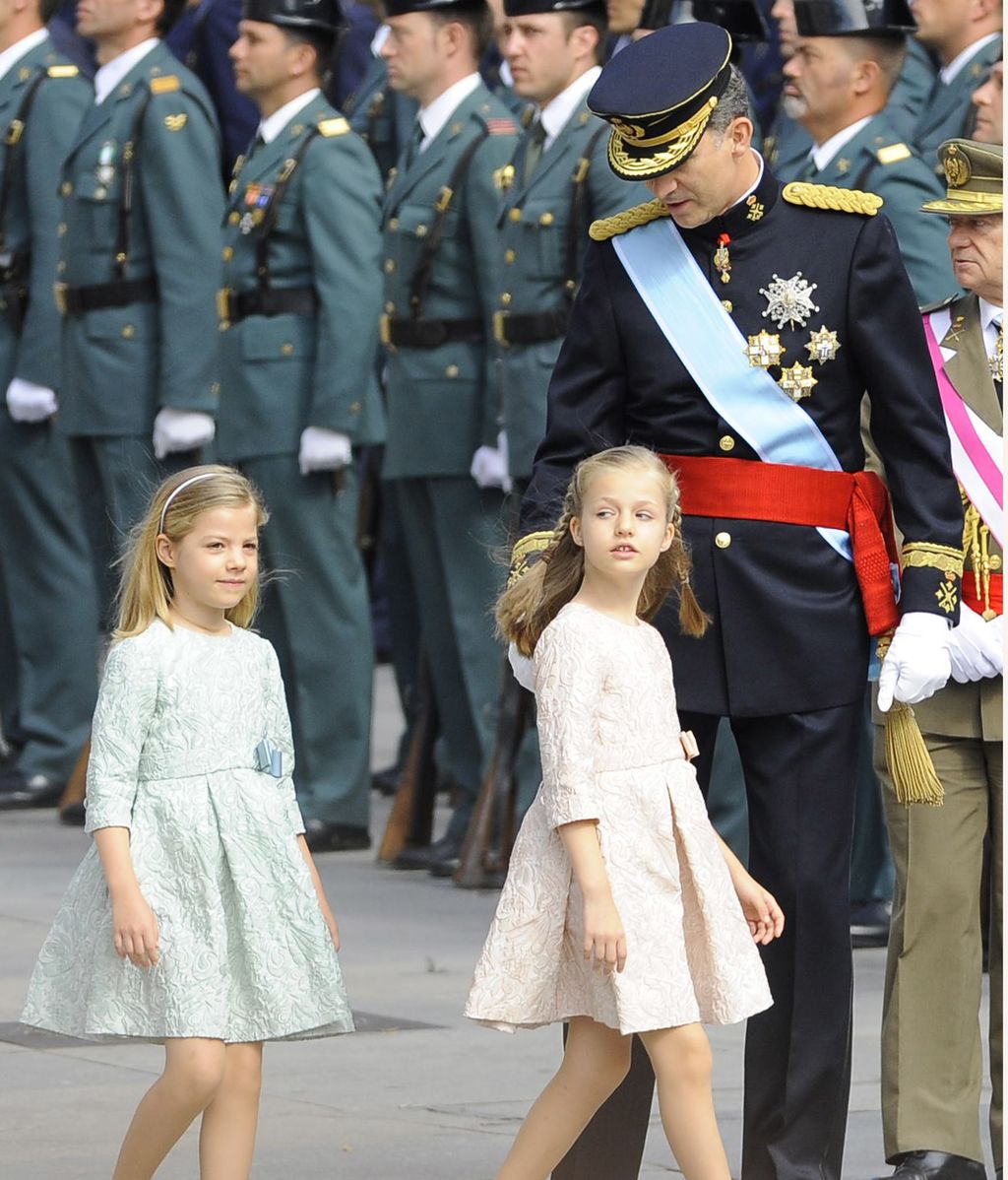 La Princesa de Asturias, en la proclamación de Felipe VI