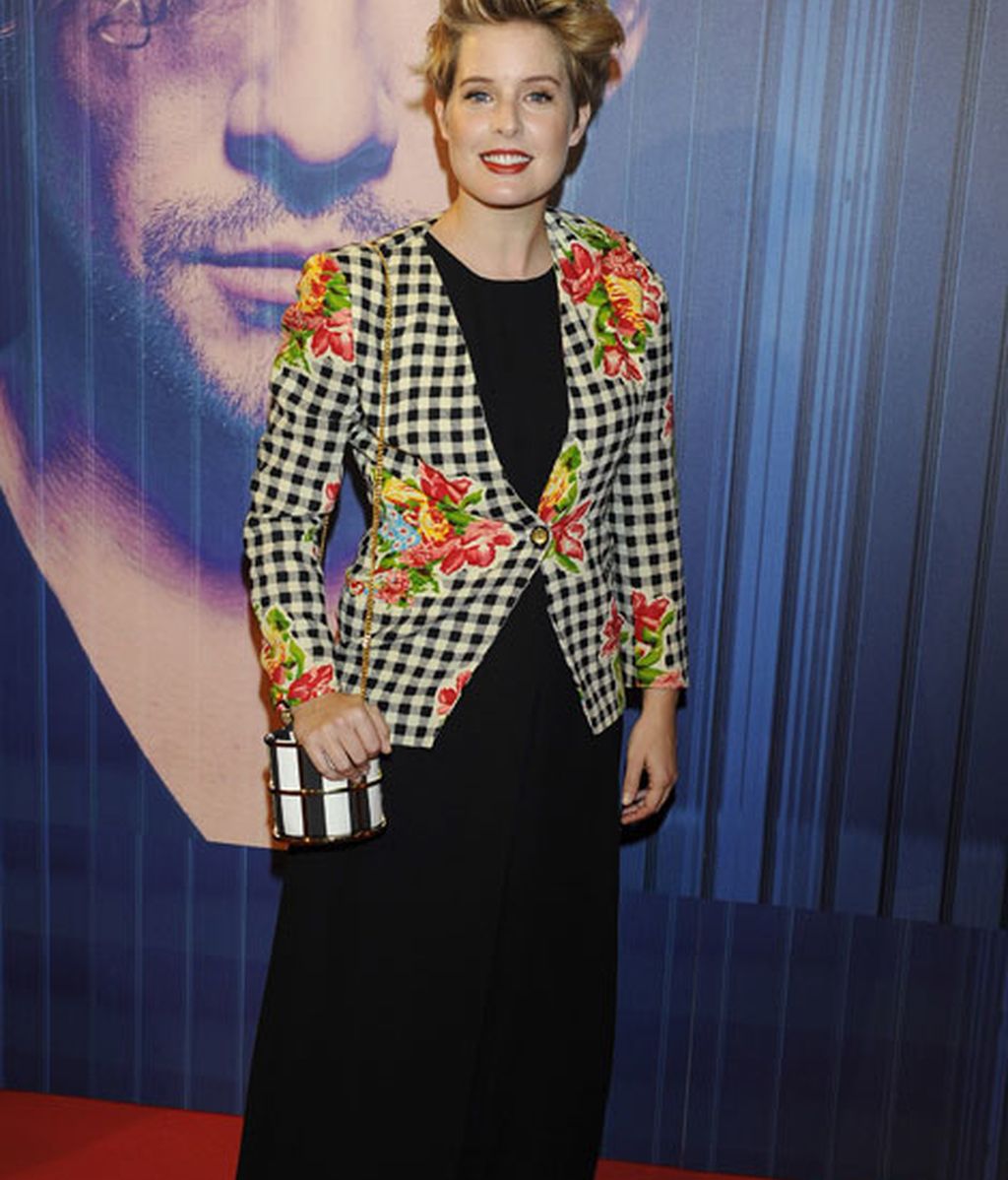 Tania Llasera acudió a la presentación del nuevo álbum de David Bisbal