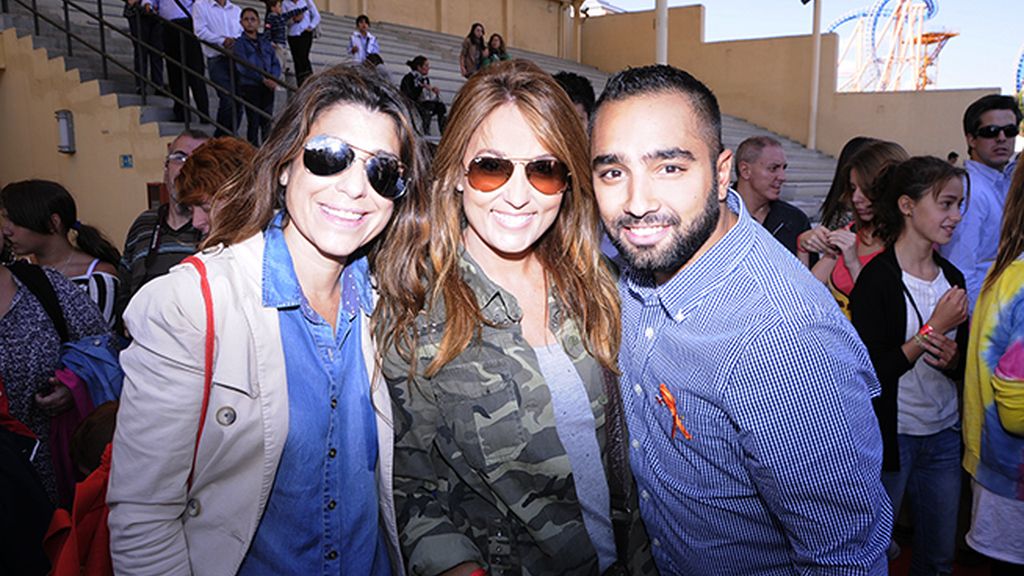 Eva Revuelta, Marián Camino y Tomás Palacios