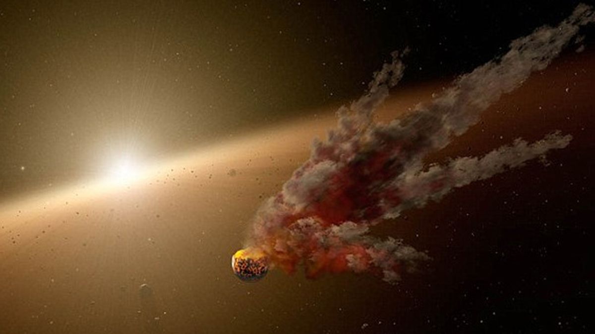 Descubren una gran colisión de asteroides que podría formar una 'nueva Tierra'