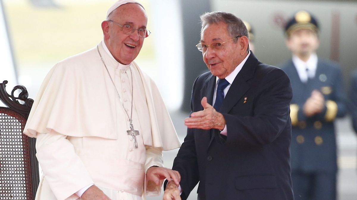 El Papa anima a Cuba y a EEUU a seguir adelante con la reconciliación