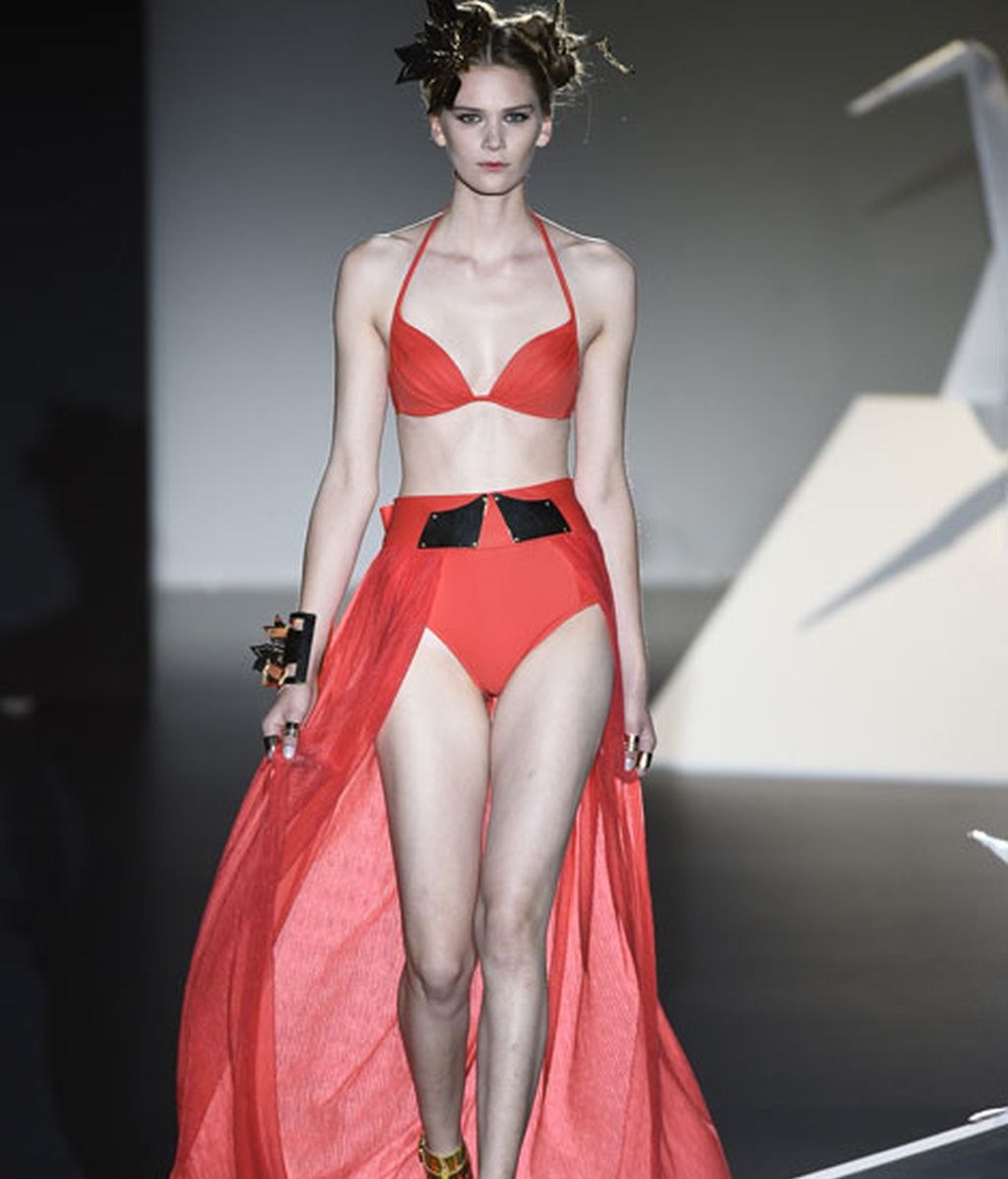 Inspiración oriental para la ropa de baño