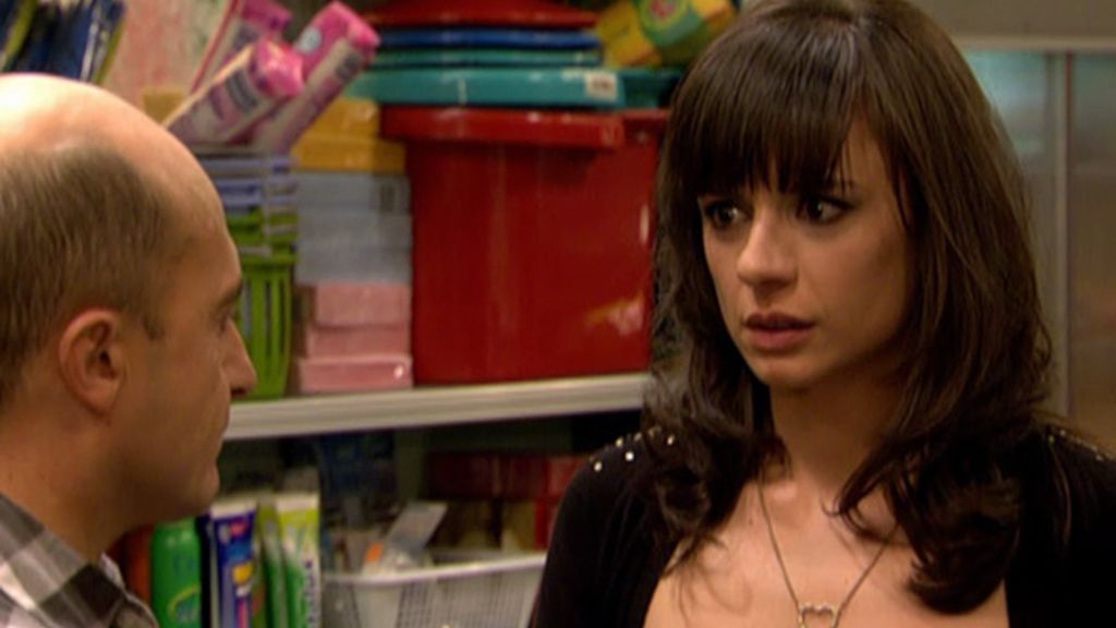 Chema y Soraya: el beso