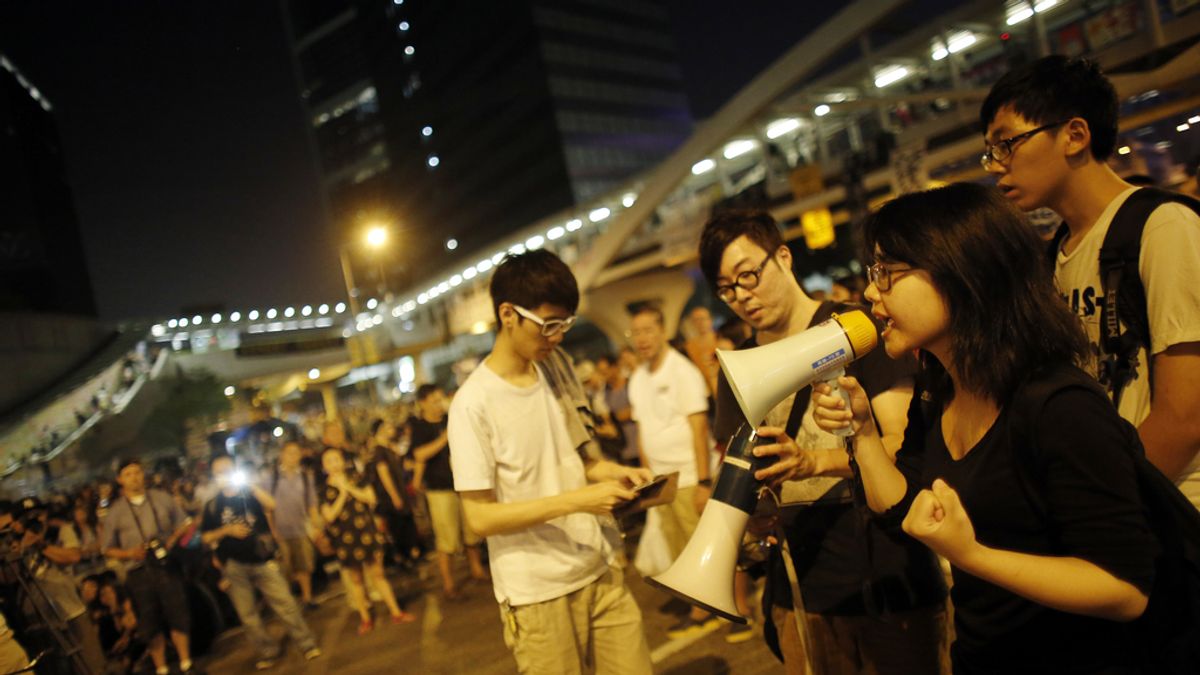 Manifestaciones en Hong Kong