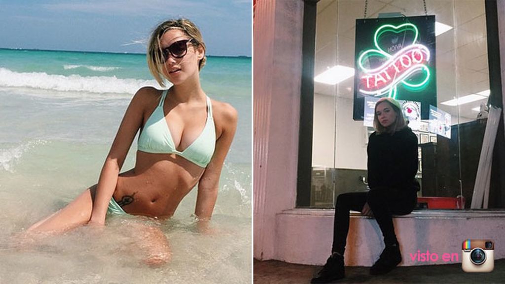 Le gustan los tattoos: tiene un cazador de sueños en su cadera