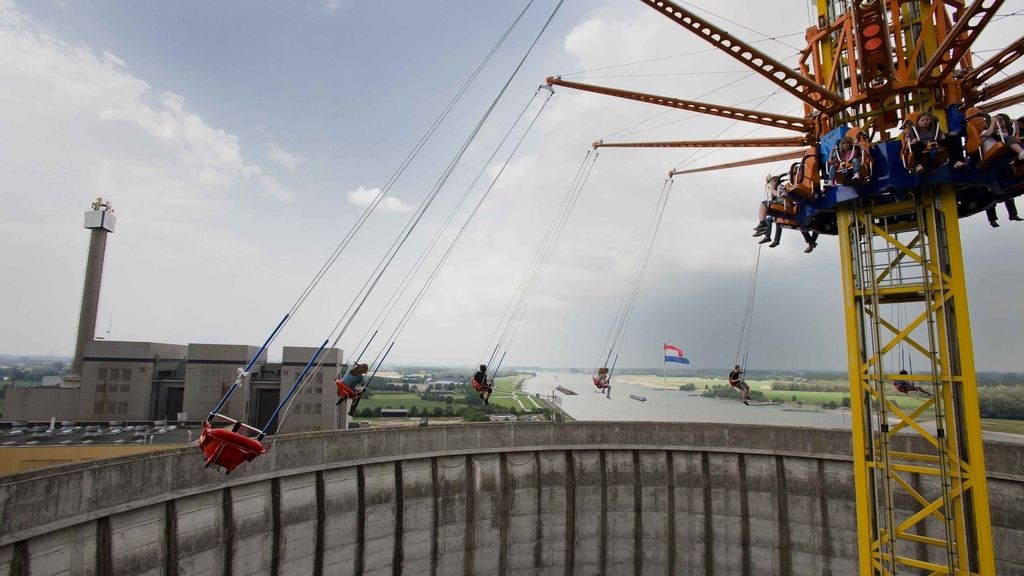Una central nuclear se reconvierte en parque de atracciones