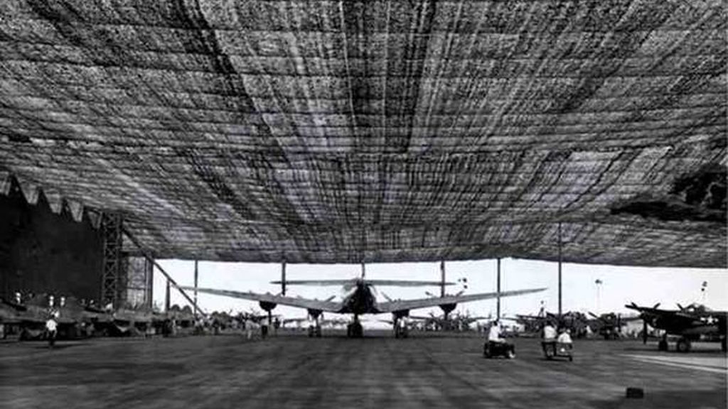 Camuflaje para evitar un ataque nuclear en la II Guerra Mundial