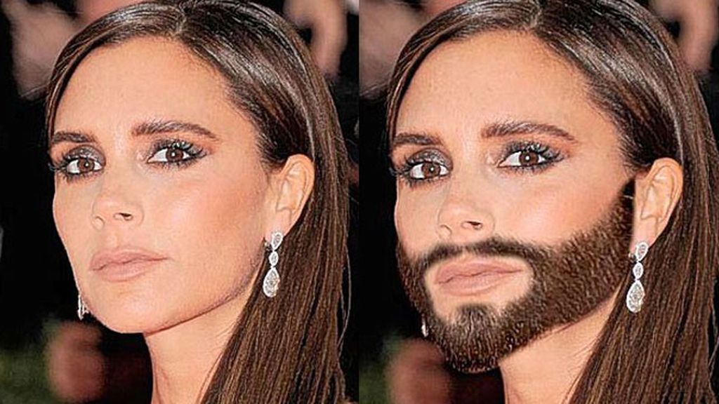 Famosas a lo Conchita Wurst