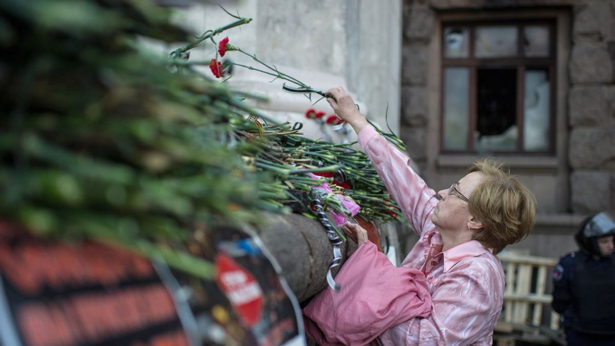 Dos días de luto nacional por los muertos de Odesa
