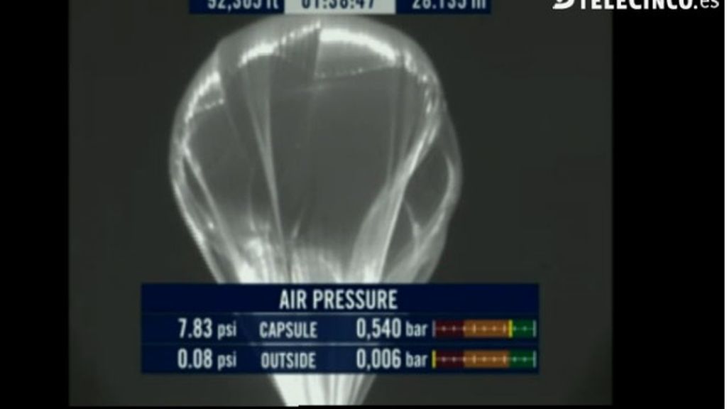 Salto desde la estratosfera.