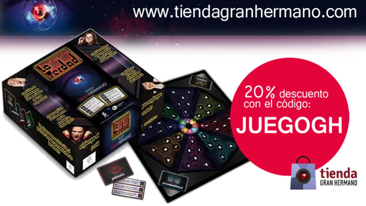 juego de la verdad de gran hermano 15 con codigo descuento en tiendagranhermano.com