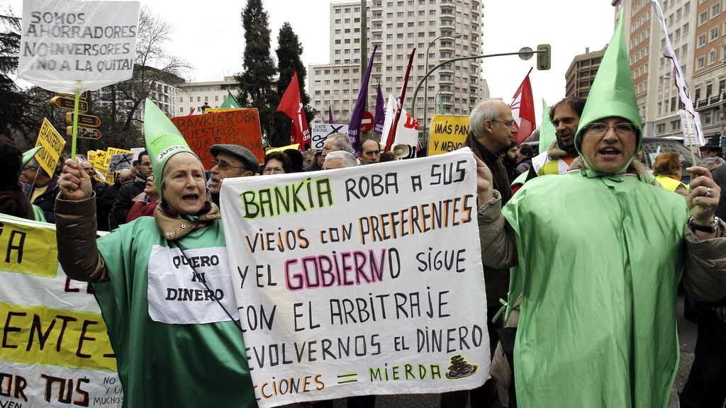 Manifestación contra los recortes en Madrid