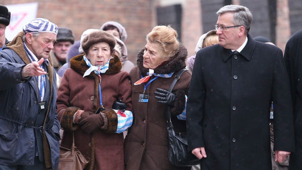 Los supervivientes vuelven a Auschwitz