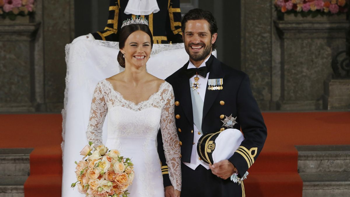 Carlos Felipe de Suecia se casa con Sofía Hellqvist