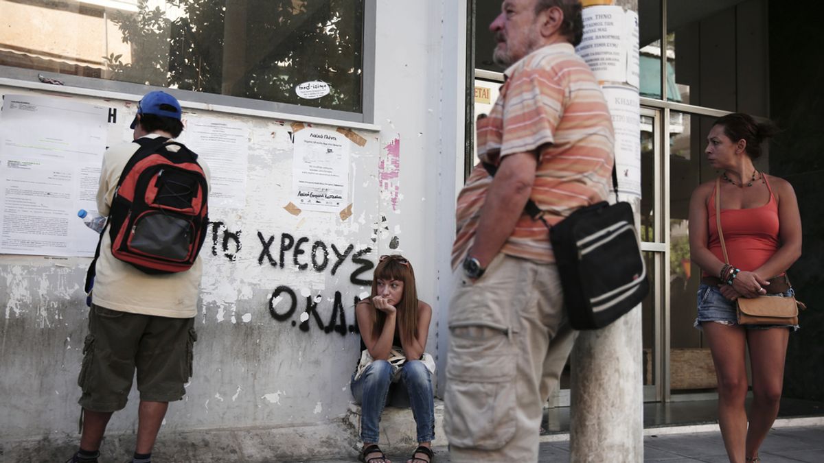 Desempleo en Grecia