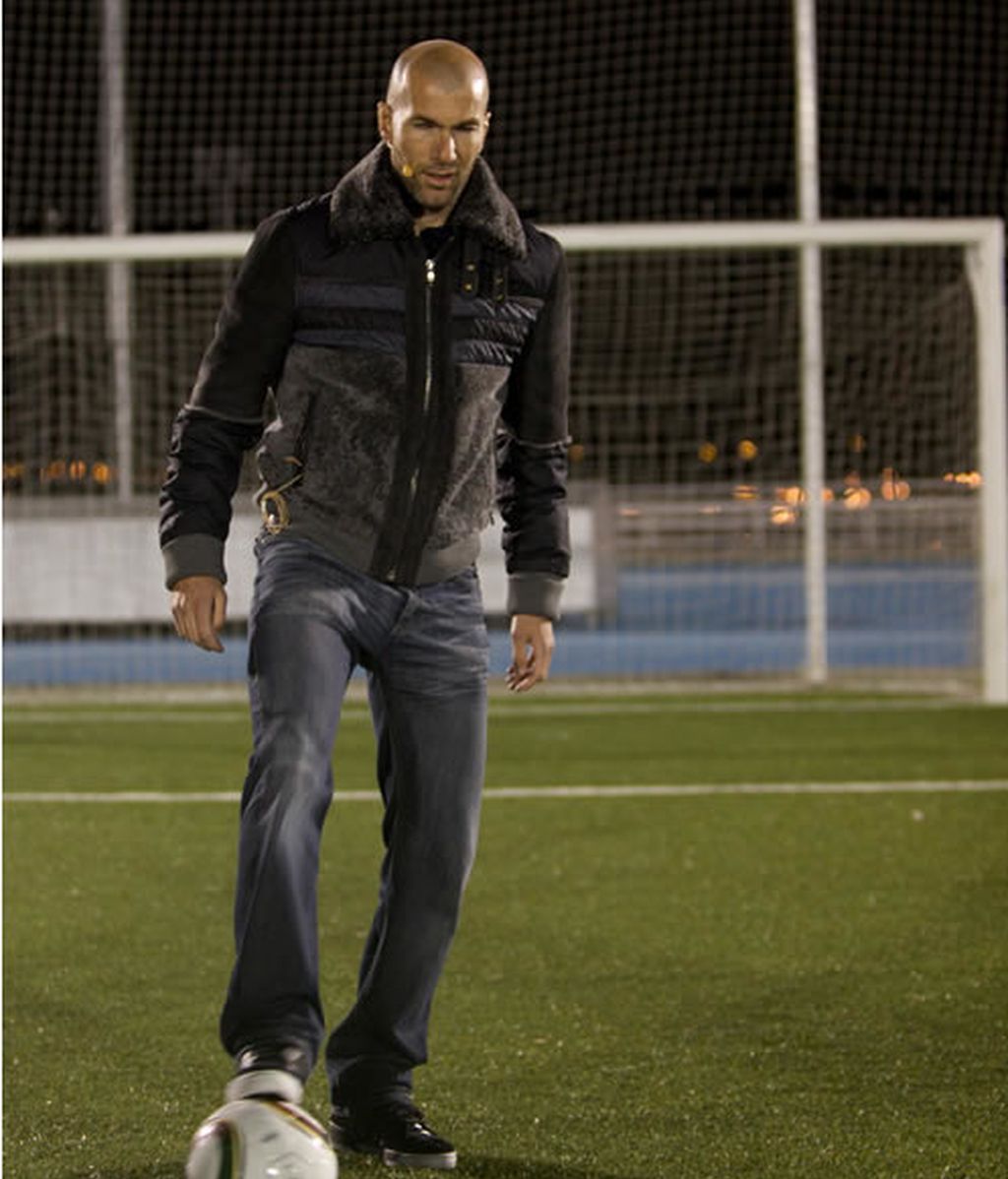 Zinedine Zidane, padrino de la Academia