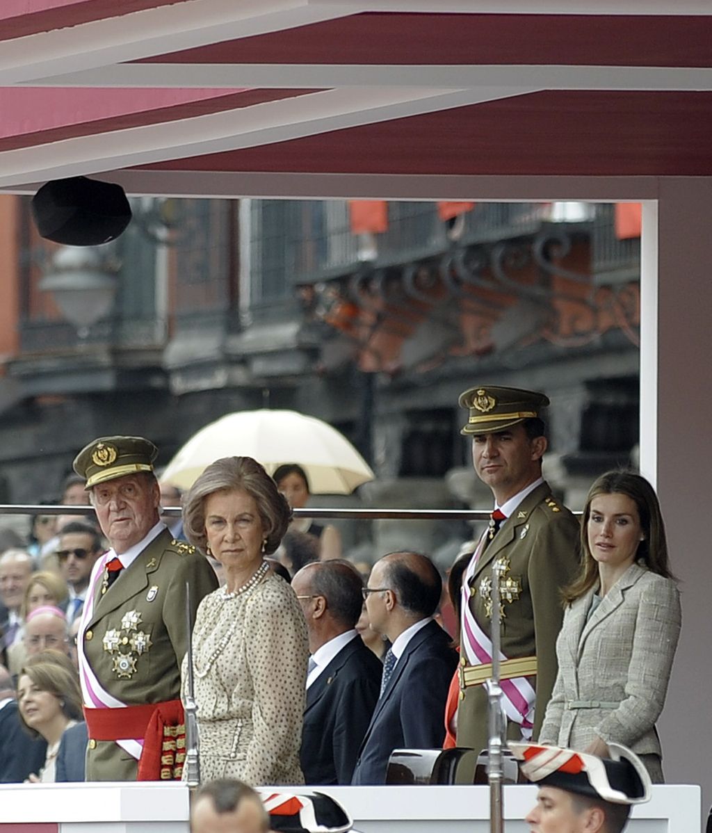 La Familia Real celebra el día de las Fuerzas Armadas