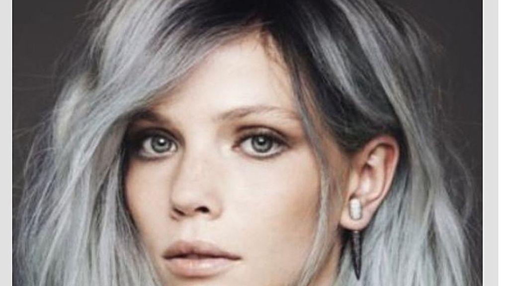 Apúntate a la moda del pelo gris