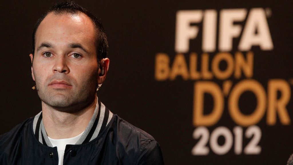 Iniesta, sobre el Balón de Oro