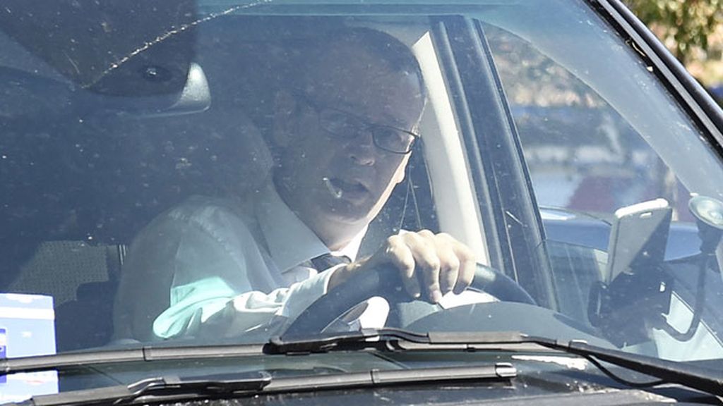 Su hijo Miguel Boyer, hijo de su matrimonio con Elena Arnedo