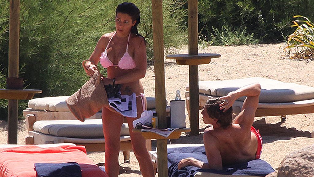 Torres y Olalla se relajan en Cerdeña