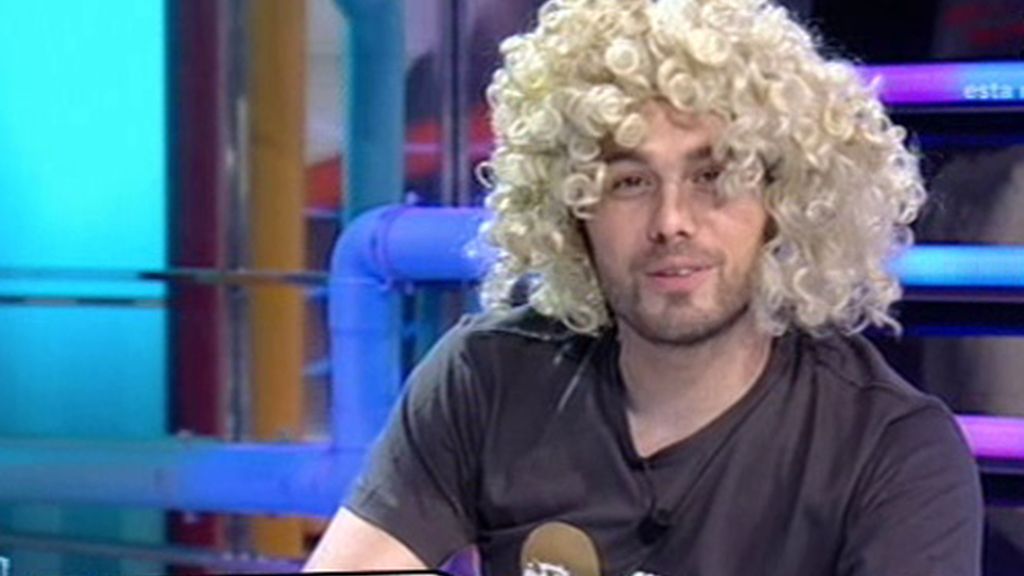 Dani disfrazado de Bisbal