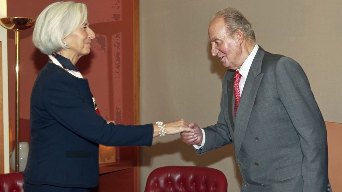 El Rey recibe en audiencia a la directora gerente del Fondo Monetario Internacional (FMI), Christine Lagarde