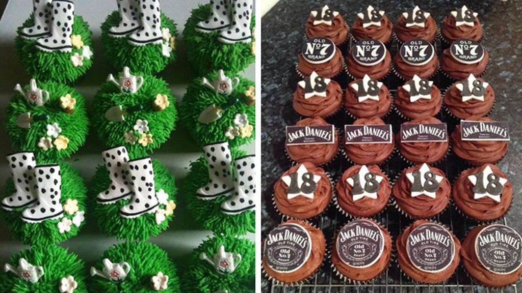 Algunas de las más increíbles tartas y cupcakes