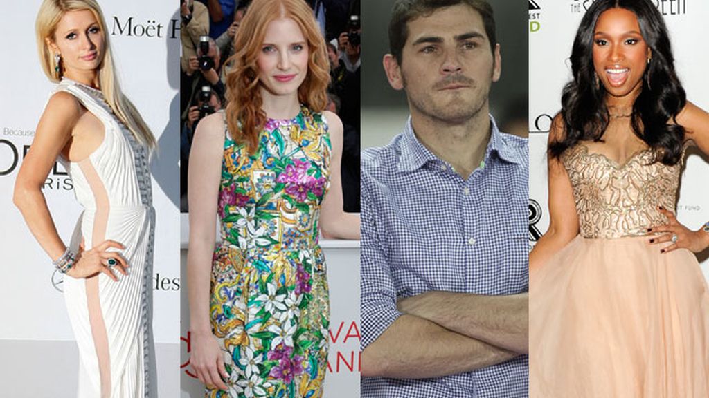 1981: Paris Hilton, Jessica Chastain, Iker Casillas, y Jennifer Hudson