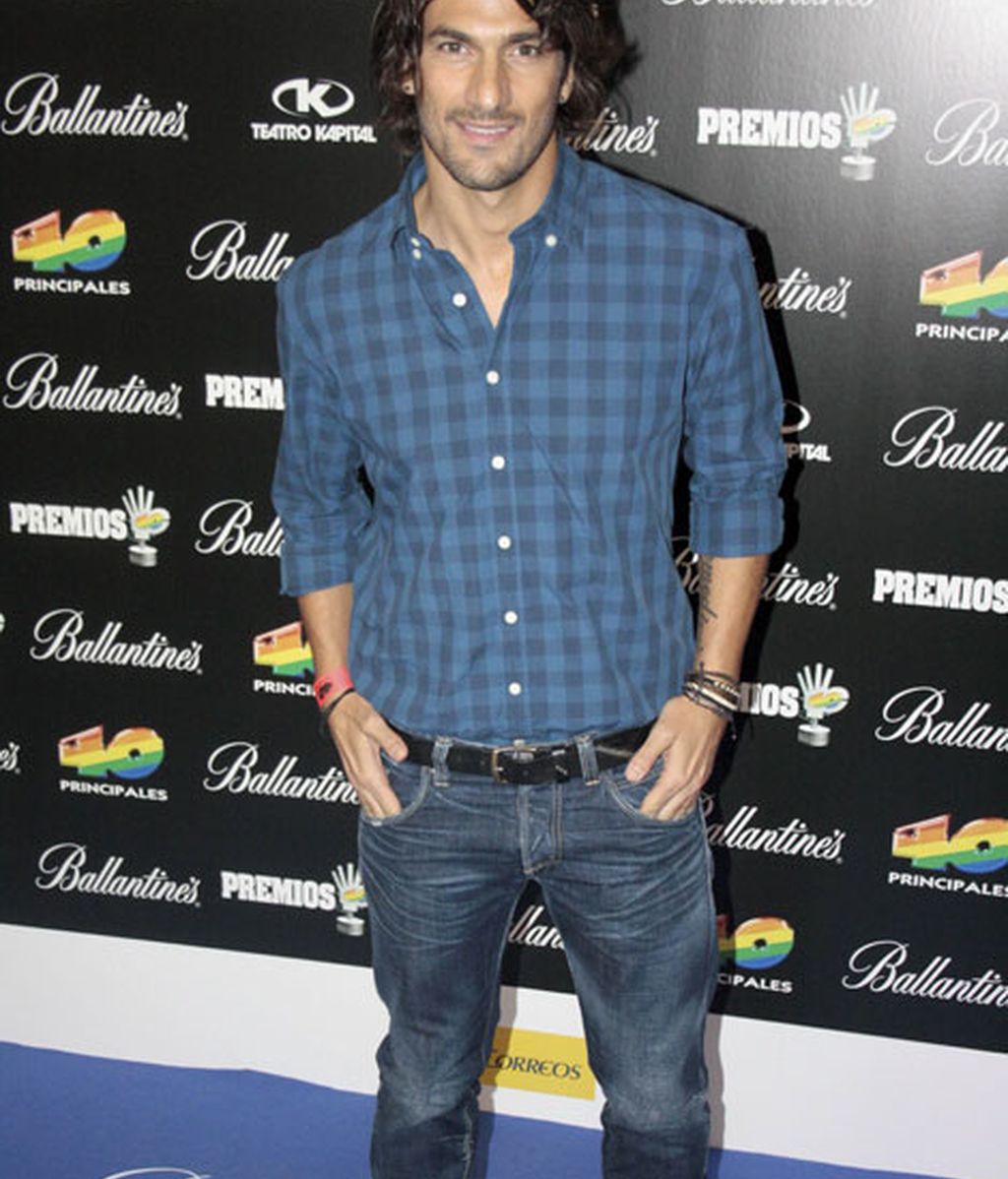 Cristina Pedroche, Dani Martín y Soraya Arnelas, en la fiesta 40 principales