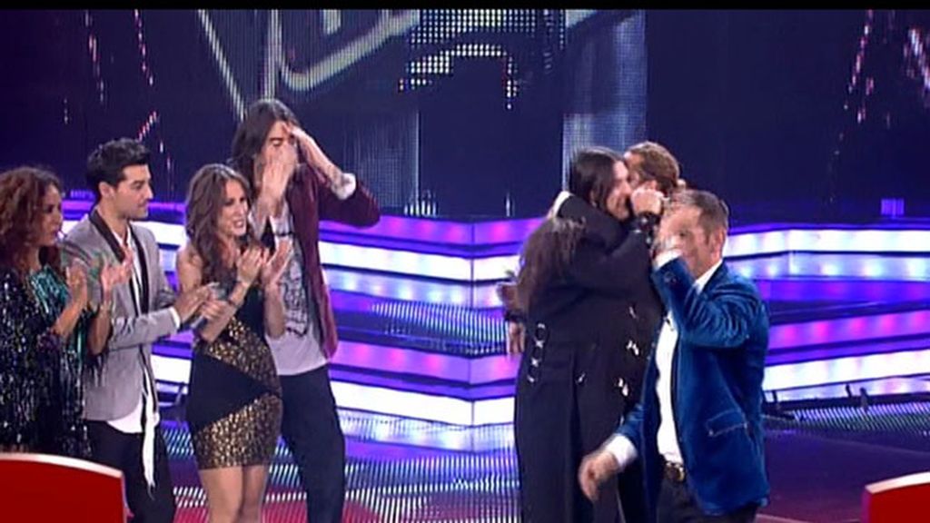 Rafa, desbordado de alegría tras ganar 'La Voz'