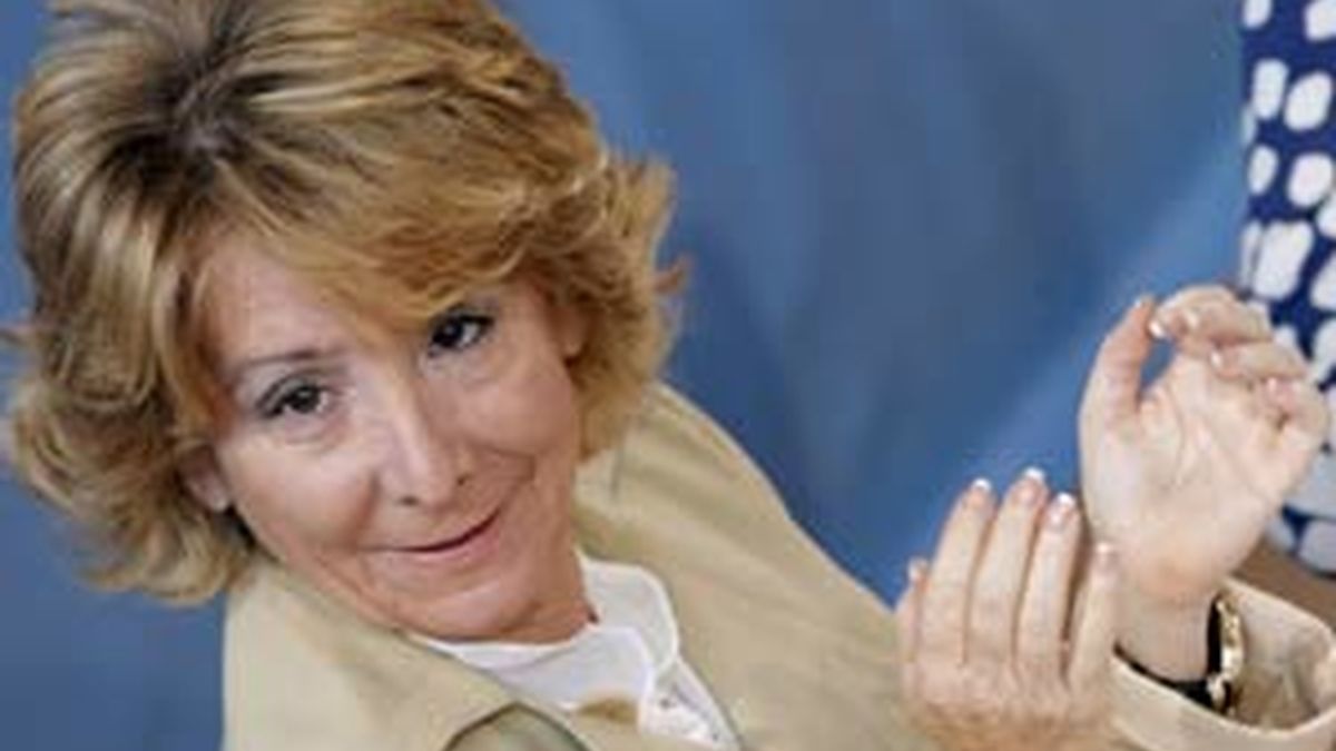 La presidenta de la Comunidad de Madrid, Esperanza Aguirre. Foto: EFE